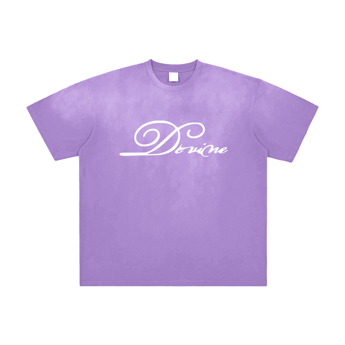 DEVINE - Vintage Washed Frayed (WHT) T-Shirt