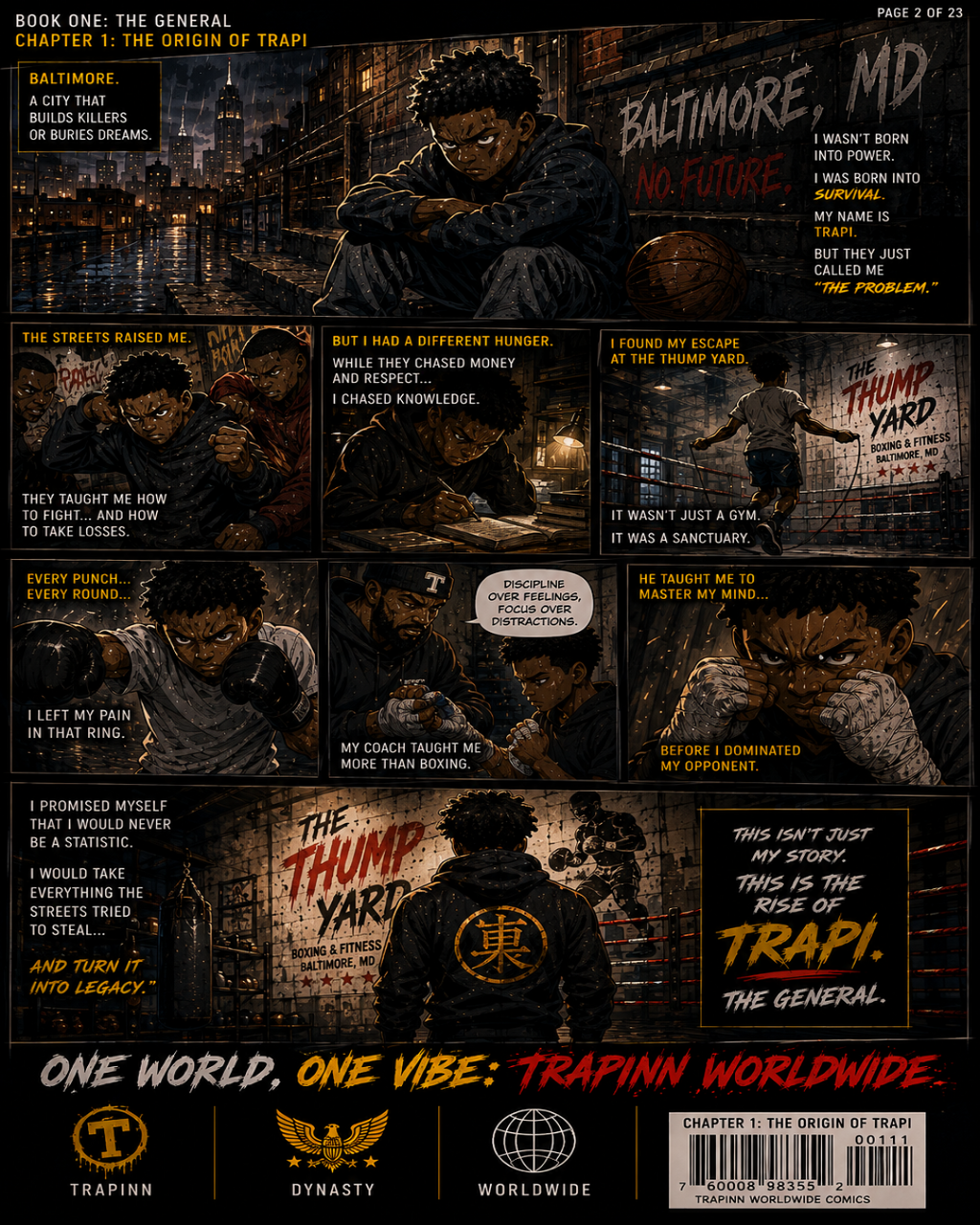 THE LEGEND OF TRAPI — Book One: The General (DIGITAL)
