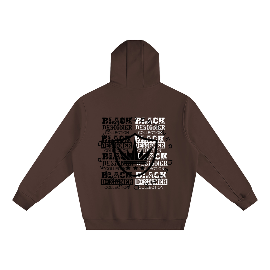 Fleeced High Neck Hoodie