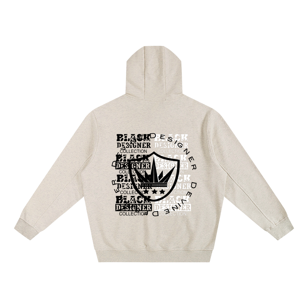 Fleeced High Neck Hoodie
