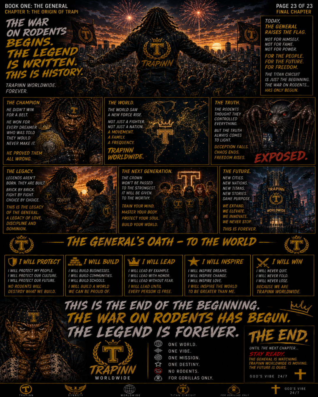 THE LEGEND OF TRAPI — Book One: The General (DIGITAL)