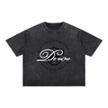 Mineral Wash Boxy Cotton T-Shirt