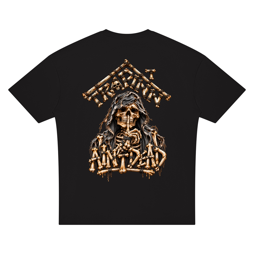 TRAPINN - Unisex Oversized Drop Shoulder T-Shirt