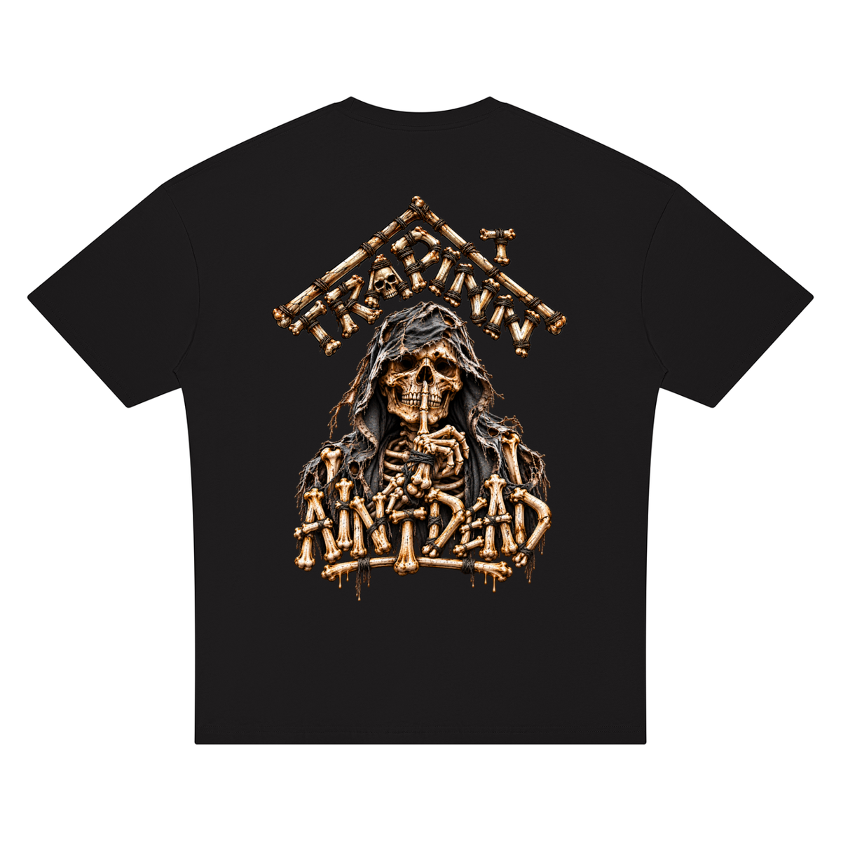 TRAPINN - Unisex Oversized Drop Shoulder T-Shirt