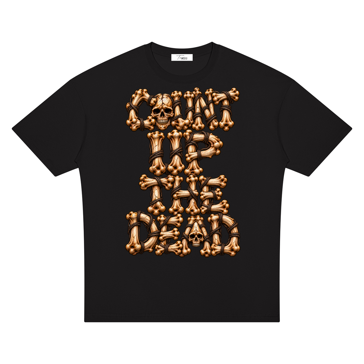 TRAPINN - Unisex Oversized Drop Shoulder T-Shirt
