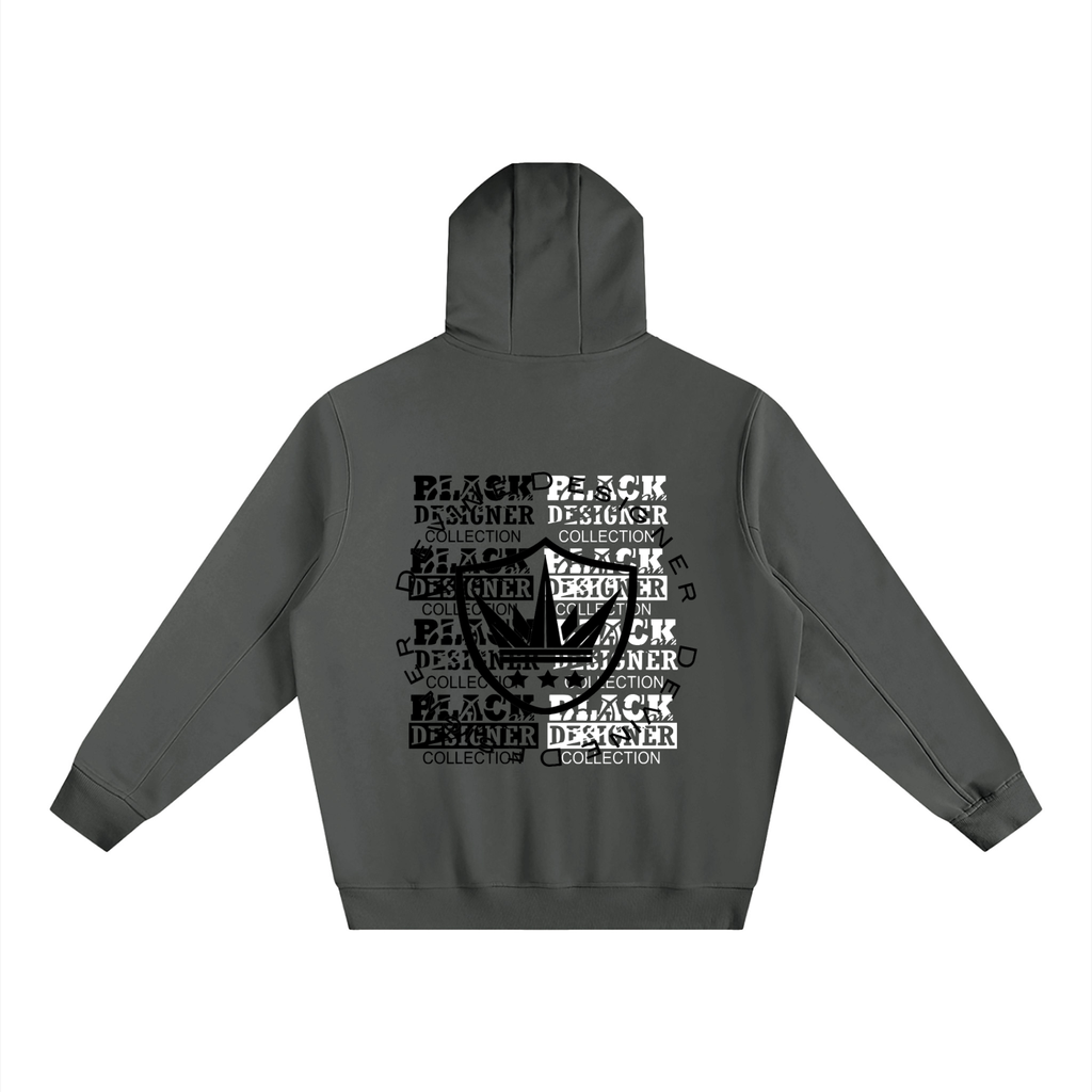 Fleeced High Neck Hoodie