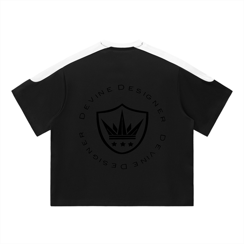 DEVINE - Unisex Color Block Oversized T-Shirt
