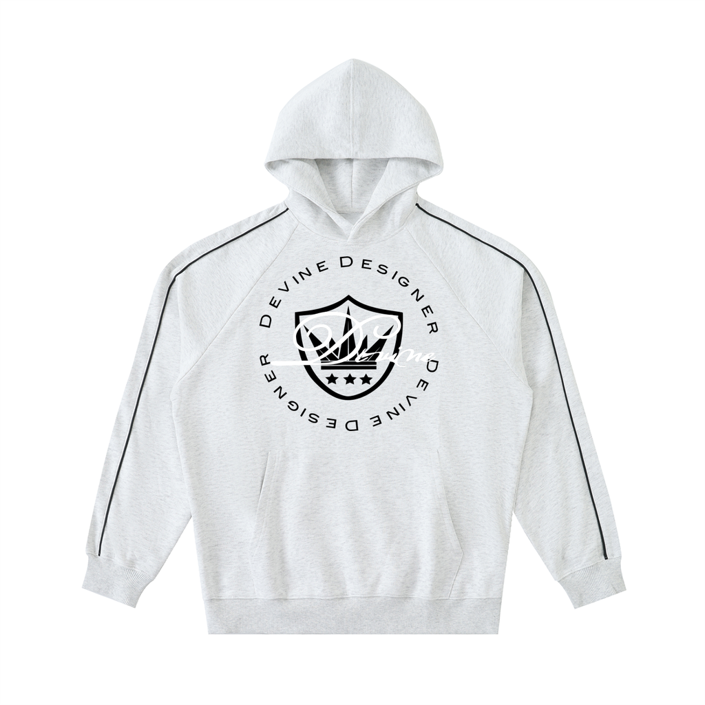 DEVINE - Contrast Piping Raglan Hoodie