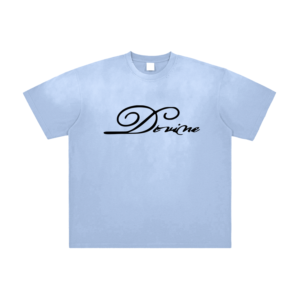 DEVINE - Vintage Washed Frayed T-Shirt