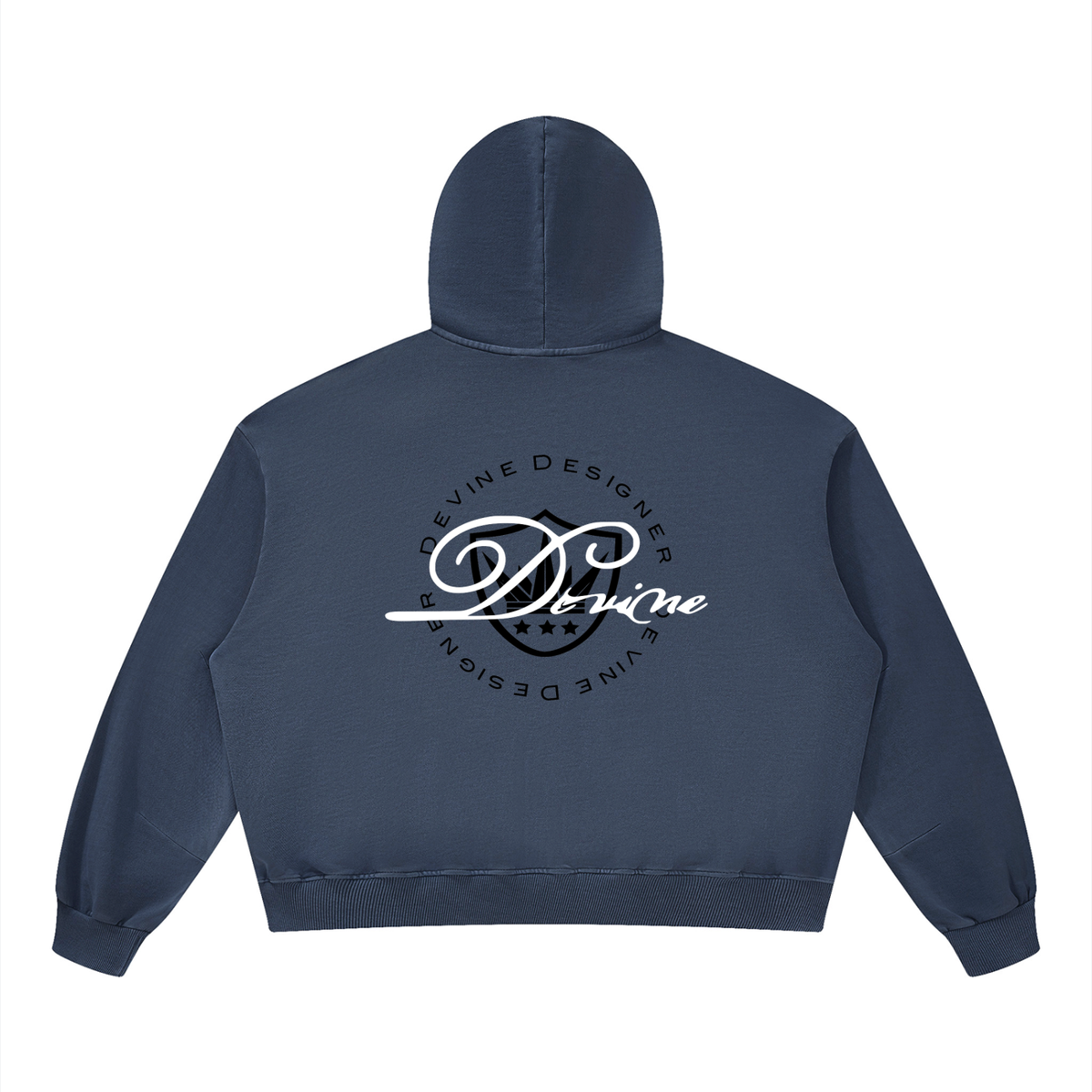 Unisex Boxy Vintage Washed Hoodie