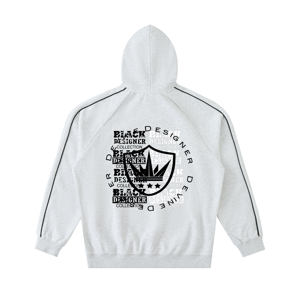 DEVINE - Contrast Piping Raglan Hoodie