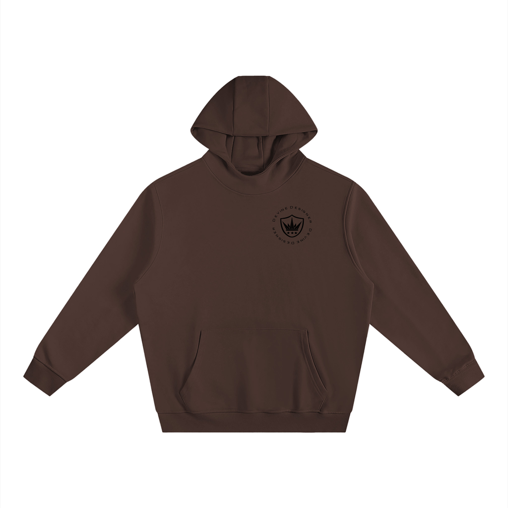 Fleeced High Neck Hoodie